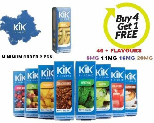KiK Tobacco E-Liquids & E-Cig Cartridges for sale