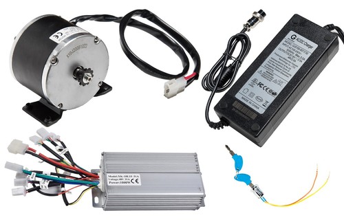 Electric Scooter GoKart Motor Kit Currie 48V 900W Base Controller Pedal Charger - Picture 2 of 79