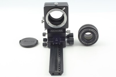 Near Mint】 Yashica ML Bellows 100mm f4 Lens for Kyocera Contax