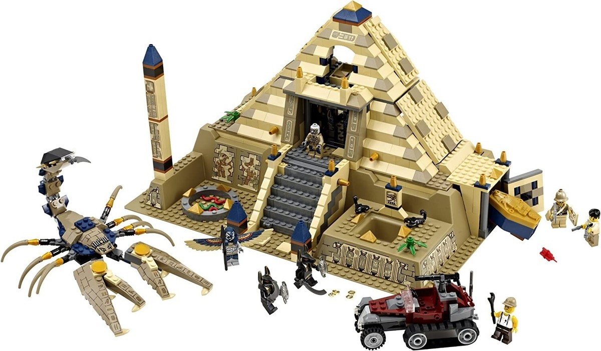 LEGO 7327 Pharaoh's Quest: Scorpion Pyramid Retired Hard to Find Genuine  Set New