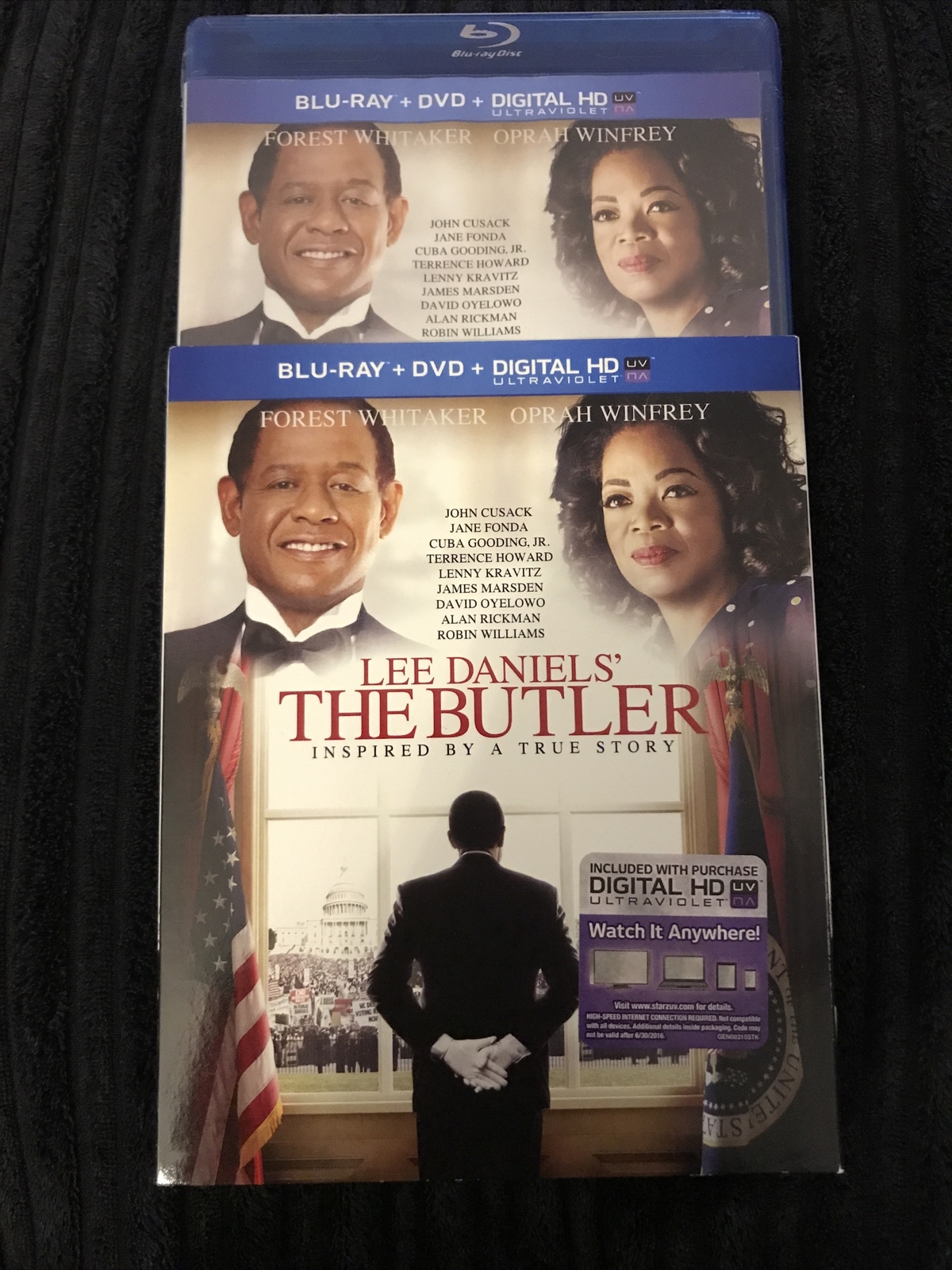 LEE DANIELS THE BUTLER - Region A, Blu-Ray + DVD, US Import + Slipcover SEALED