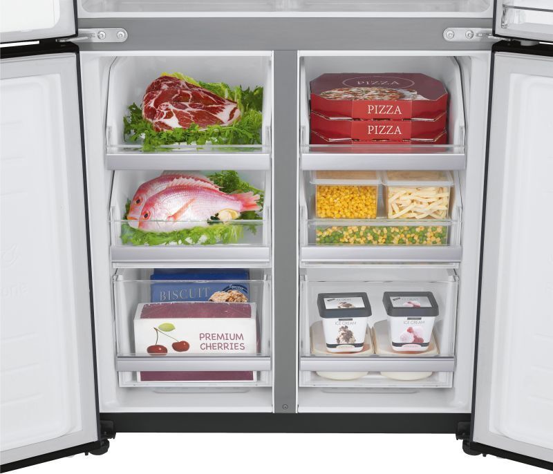 LG Multi Door GMX844MCBF, BACK MAXX DEAL MultiAirflow Gesamt 508Liter D