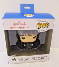 2024 Hallmark Funko Pop! WEDNESDAY ADDAMS Christmas Tree Ornament NEW In BOX