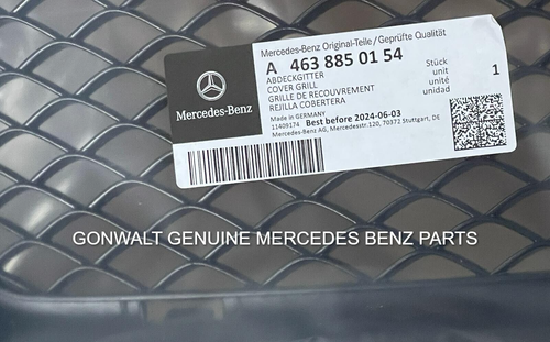 Mercedes Benz Genuine G65 AMG G63 AMG 2013-2018 Left Outer Grille 4638850154 - Picture 3 of 3