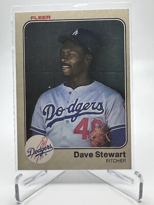 Dave Steward 1983 Fleer #222