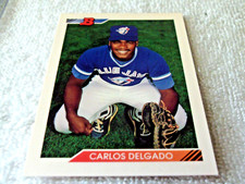 1992   CARLOS  DELGADO    ROOKIE   BOWMAN  #127    GEM  MINT    JAYS  BASEBALL !