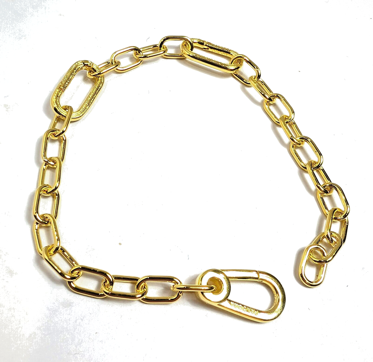 Authentic Pandora ME Shine Bracelet, Link Chain, #569662C00, 14K