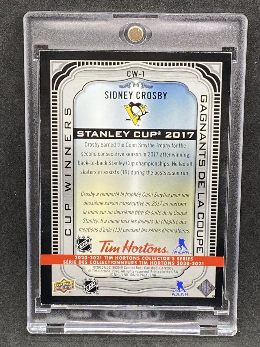 Sidney Crosby RARE RAINBOW STANLEY CUP REFRACTOR INVESTMENT CARD