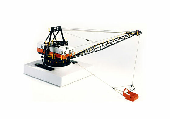 CCM PW0121 Marion 7200 Walking Dragline 1/48 Displayed LN in Box