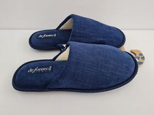 De Fonseca Pantofole Uomo Bari N I M01 in Tessuto - BLUSCU (Blue Scuro)  