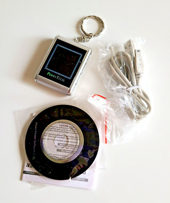 Photo Viewer Key ChainDigital 60 USB Cable Rechargeable Battery Perry Ellis