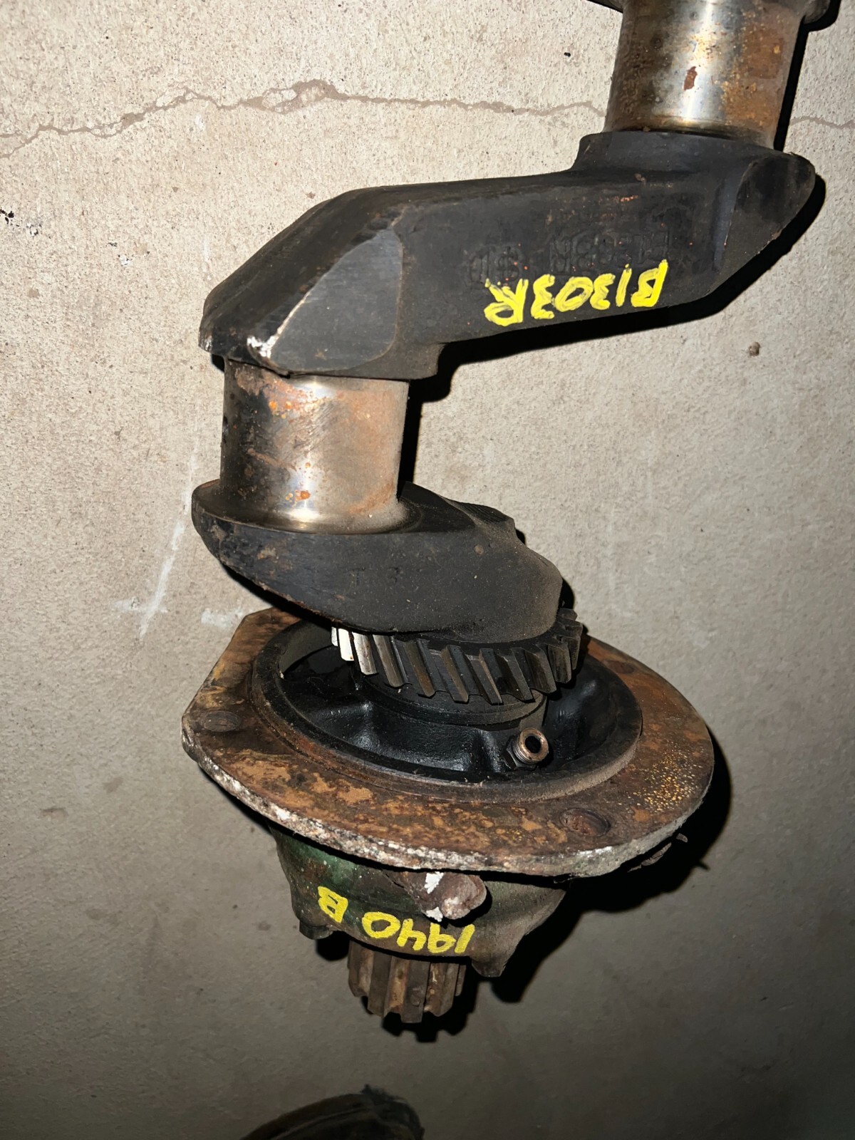 B1303R 1940 John Deere B Crankshaft Antique Tractor eBay