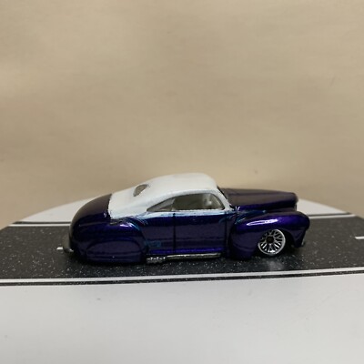 CUSTOM Hot Wheels 1998 First Editions #24 Tail Dragger Purple w/White Roof NM