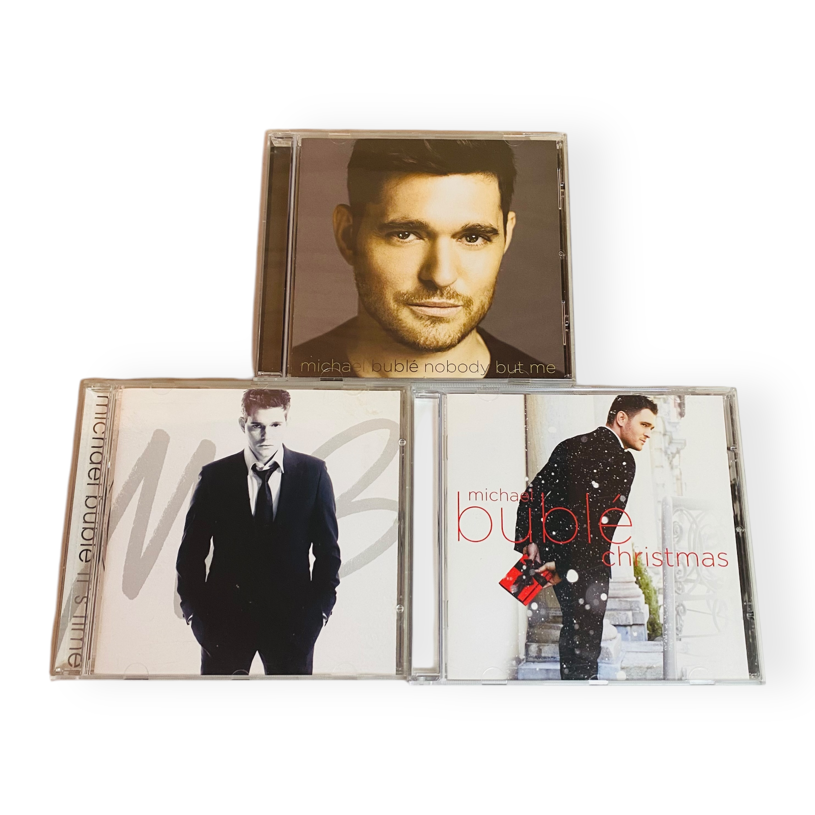 Michael Bublé  ( CD Bundle ) Nobody but Me, Christmas & It's Time ( Free UK P&P)