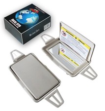 Off White Left Right Sun Visor Mirror Kit For Mercedes Vito 639