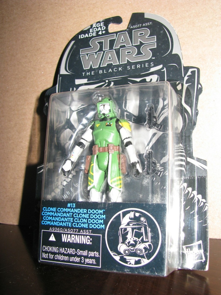 Star Wars The Black Series #13 ~ CLONE COMMANDER DOOM ~ 3.75
