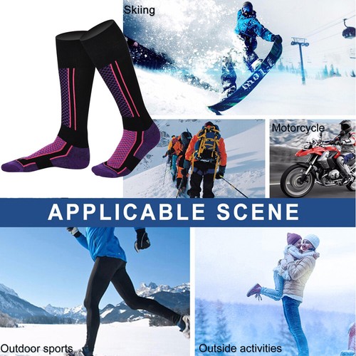 2 stücke Winter Warme Verdickte Skisocken Outdoor Sports Wanderstrümpfe Hot - Bild 14 von 24