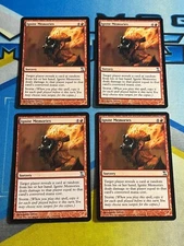 Magic the Gathering MTG Time Spiral IGNITE MEMORIES x4