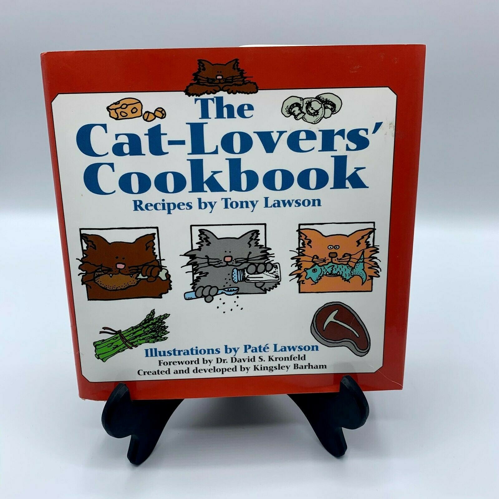 The Cat Lover's Cookbook : Recipes by Tony Lawson (1994, Hardcover) for ...