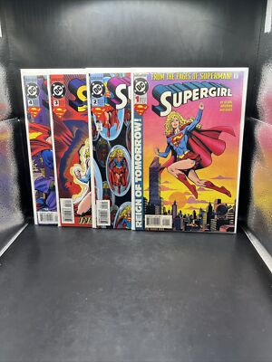 SUPERGIRL #1 - 4 - COMPLETE MINI-SERIES - LEX LUTHOR AND THE