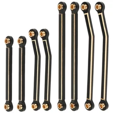 Brass Black Links Linkage Set For 1/18 RC Crawler Traxxas TRX4m TRX4-M Upgrade