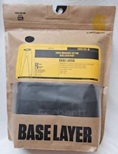 Carhartt Base Force Midweight Cotton Men's Size 4XL Black Base Layer Pant