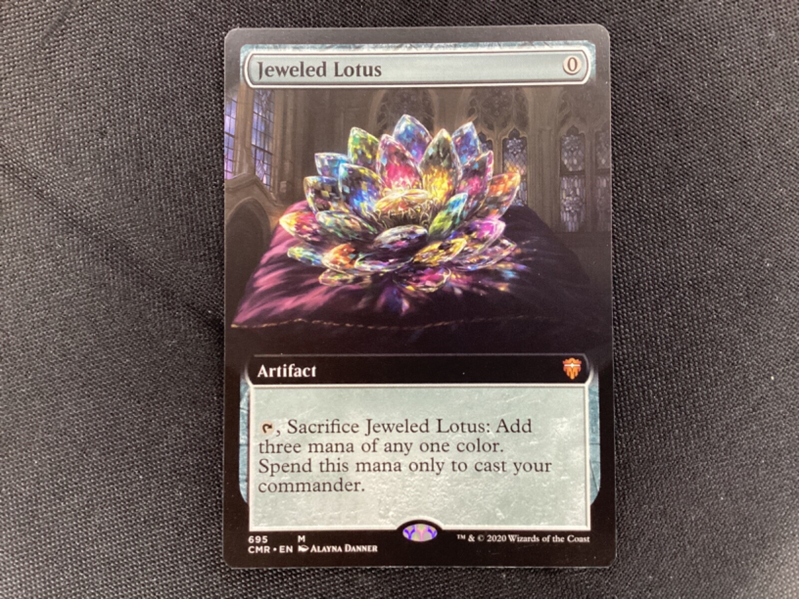 MTG Commander Legends JEWELED LOTUS Extended Art LP (3981) Graded Power