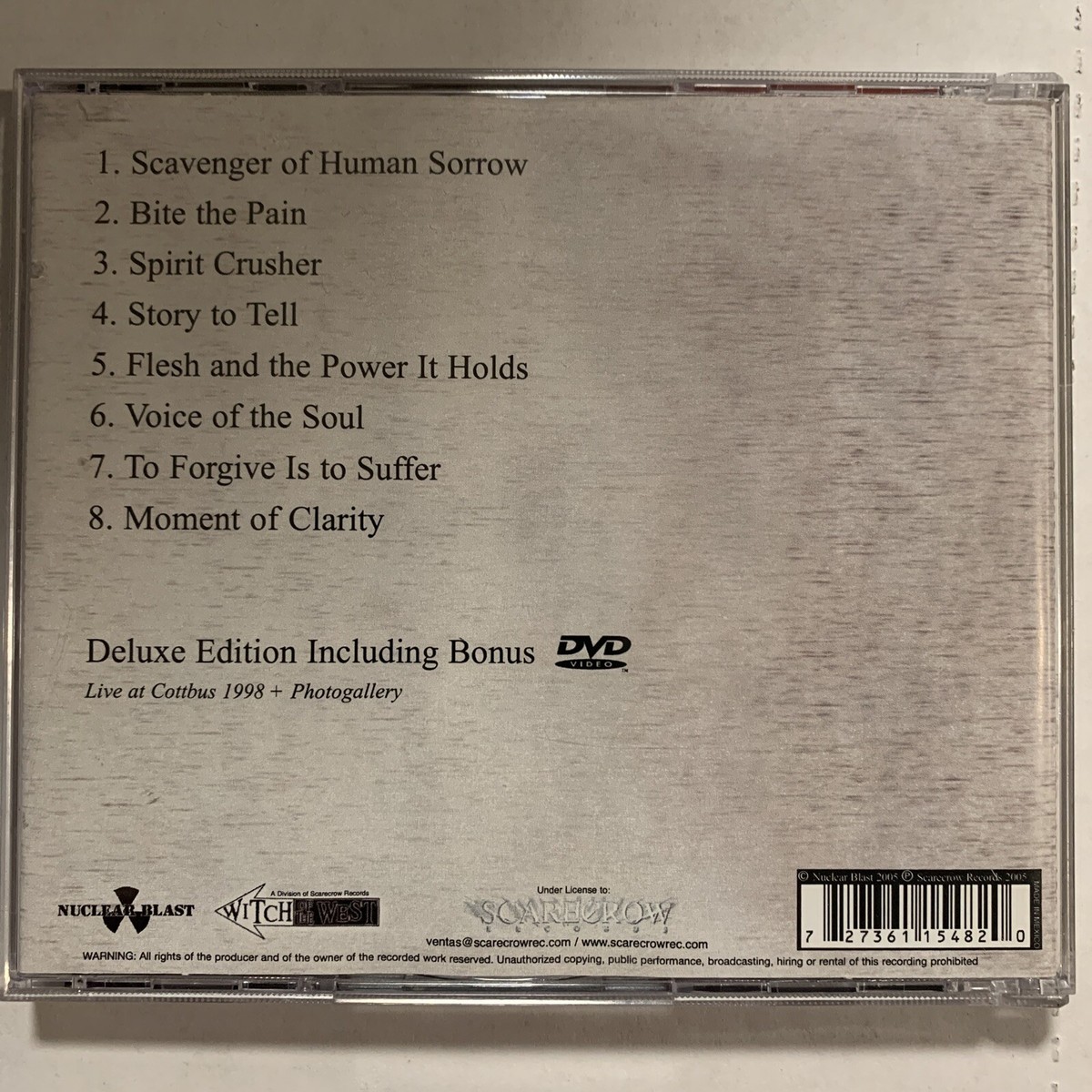 Death - The Sound of Perseverance CD/DVD 2005 Scarecrow