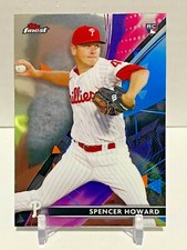 2021 Topps Finest Baseball Rookie Pick Your Card- Base Refractors Aqua Sky Blue