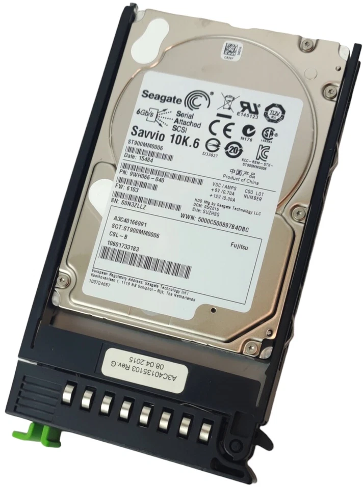 Fujitsu A3C40166991 SGT:ST900MM0006 10601733183 900GB - Bild 1 von 1