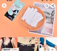 36 Pack Double Sided Tape M Size for Clothes Body Fashion Skin Tape Transparent