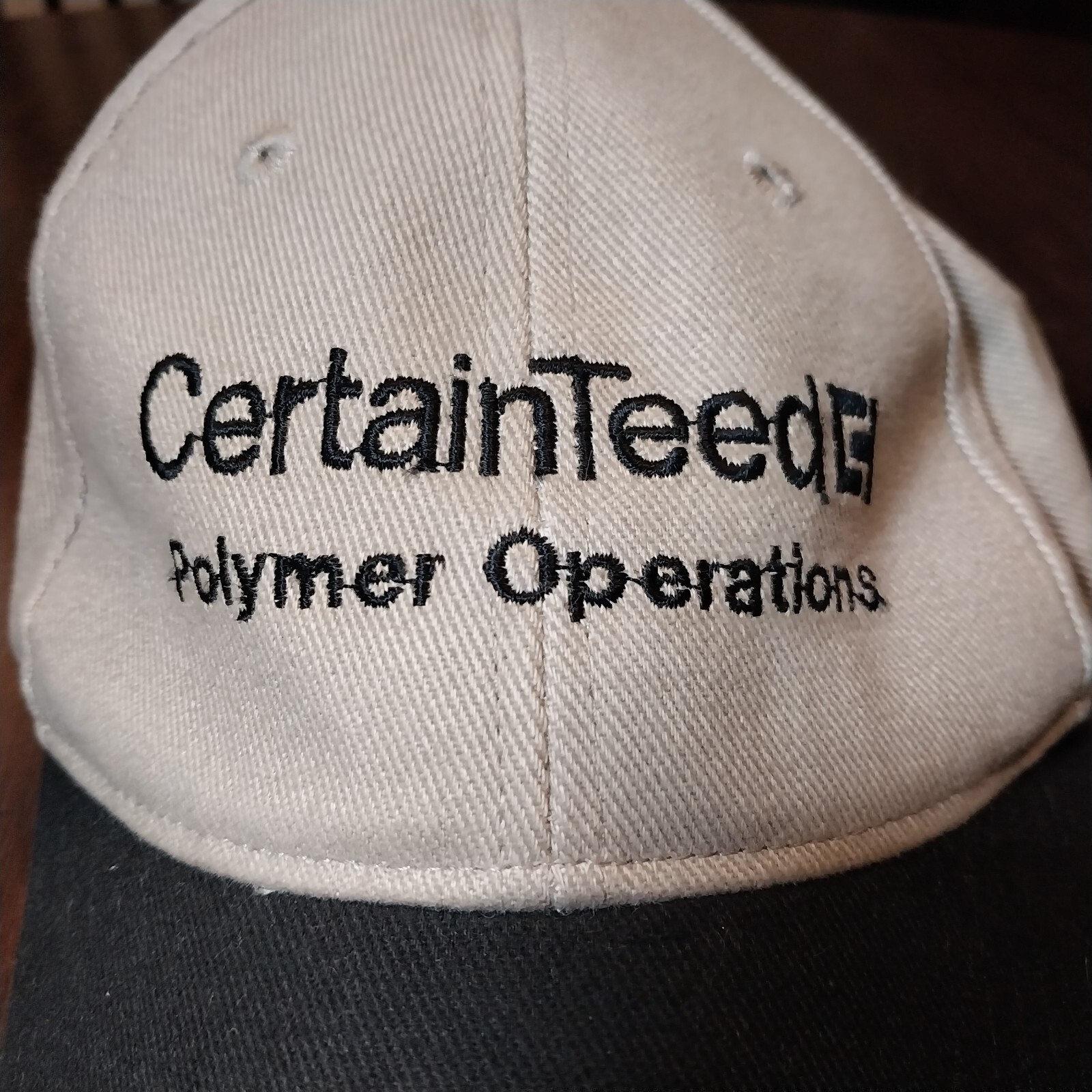CertainTeed Polymer Operations Baseball Cap Mens … - image 3