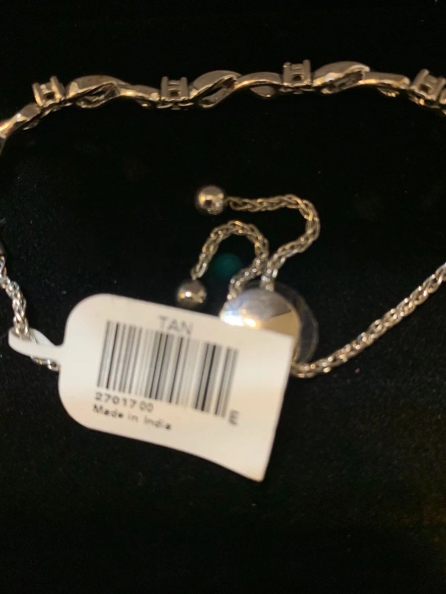 New Kay Infinity Symbol Bolo Style Bracelet Sterling Silver