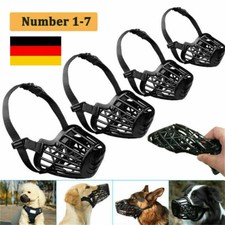 Maulkorb Ultra Muzzle 7 Größen Hundemaulkorb Beißkorb Maulband Stirnriemen DE