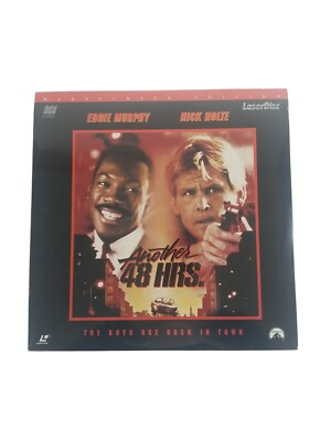 Another 48 HRS Hours Laserdisc Widescreen Edition Eddie Murphy Nick Nolte SEALED