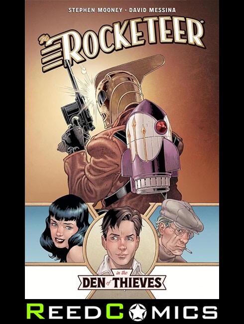 ROCKETEER IN THE DEN OF THIEVES GRAPHIC NOVEL Paperback Collects 4 Part Series