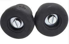 Velox ROAD OR MOUNTAIN BICYCLE BIKE RUBBER HANDLEBAR END PLUGS PAIR NEW