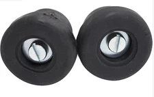 Velox ROAD OR MOUNTAIN BICYCLE BIKE RUBBER HANDLEBAR END PLUGS PAIR NEW
