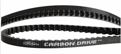 Gates CDX Riemen 143 Zähne schwarz Carbon Drive Zahnriemen Center Track - NEU