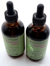 Beauty Untouched Rosemary Mint Hair Oil Strengthen & Defrizz  2 bottles of 4 oz