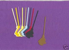 MOP Cleaning die cuts scrapbook cards