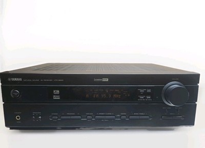 Yamaha HTR-5630 Natural Sound AV Receiver Black Vintage Stereo Tested & Works
