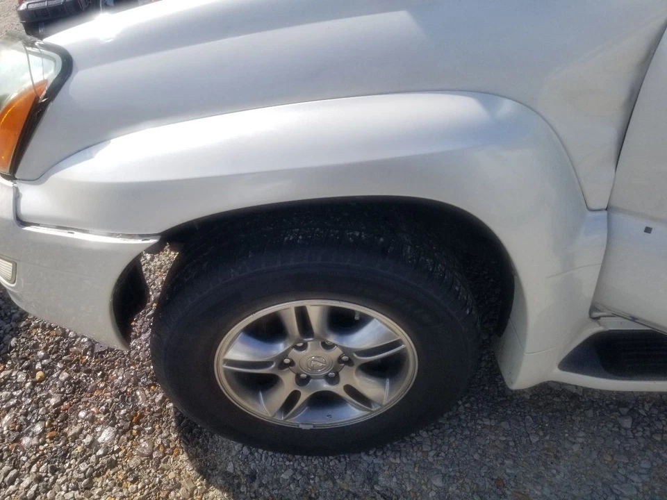08 2008 LEXUS GX470 FENDER FLARE MOULDING WHITE LEFT DRIVER - Image 2 of 4