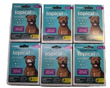 6 Sergeant's Guardian Pro Topical Treatment for Dogs over 33 lbs under 66 Lbs
