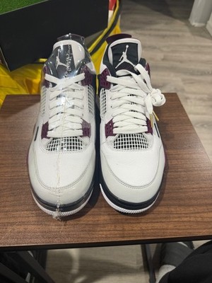 Size 10.5 - Jordan 4 Retro x Paris Saint-Germain Bordeaux 2020