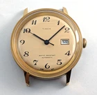 1973 TIMEX Viscount Automatic 46561 3273 Calendar 34mm Men's Watch PARTS REPAIR