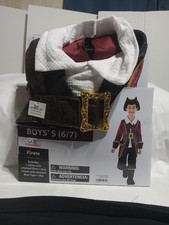 Pirate Captain Halloween Costume for Boys, S 6/7 NEW