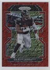 2021 Panini Prizm Red Shimmer Prizm 12/35 Grady Jarrett #326 1s18
