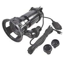 Sewage Grinder Pump 115V 1HP 4200GPH Cast Iron Auto Float Basement Sump Ejector