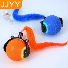 Automatic Rotating Smart LED Interactive Cat Toy Ball with Obstacle Avoidance